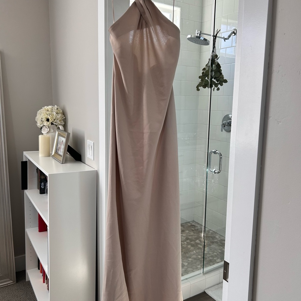 Elegant Halter Neck Gown